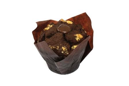muffin de chocolate